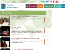 Tablet Screenshot of gminainowroclaw.eu